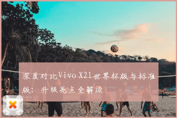 深度对比Vivo X21世界杯版与标准版:升级亮点全解读